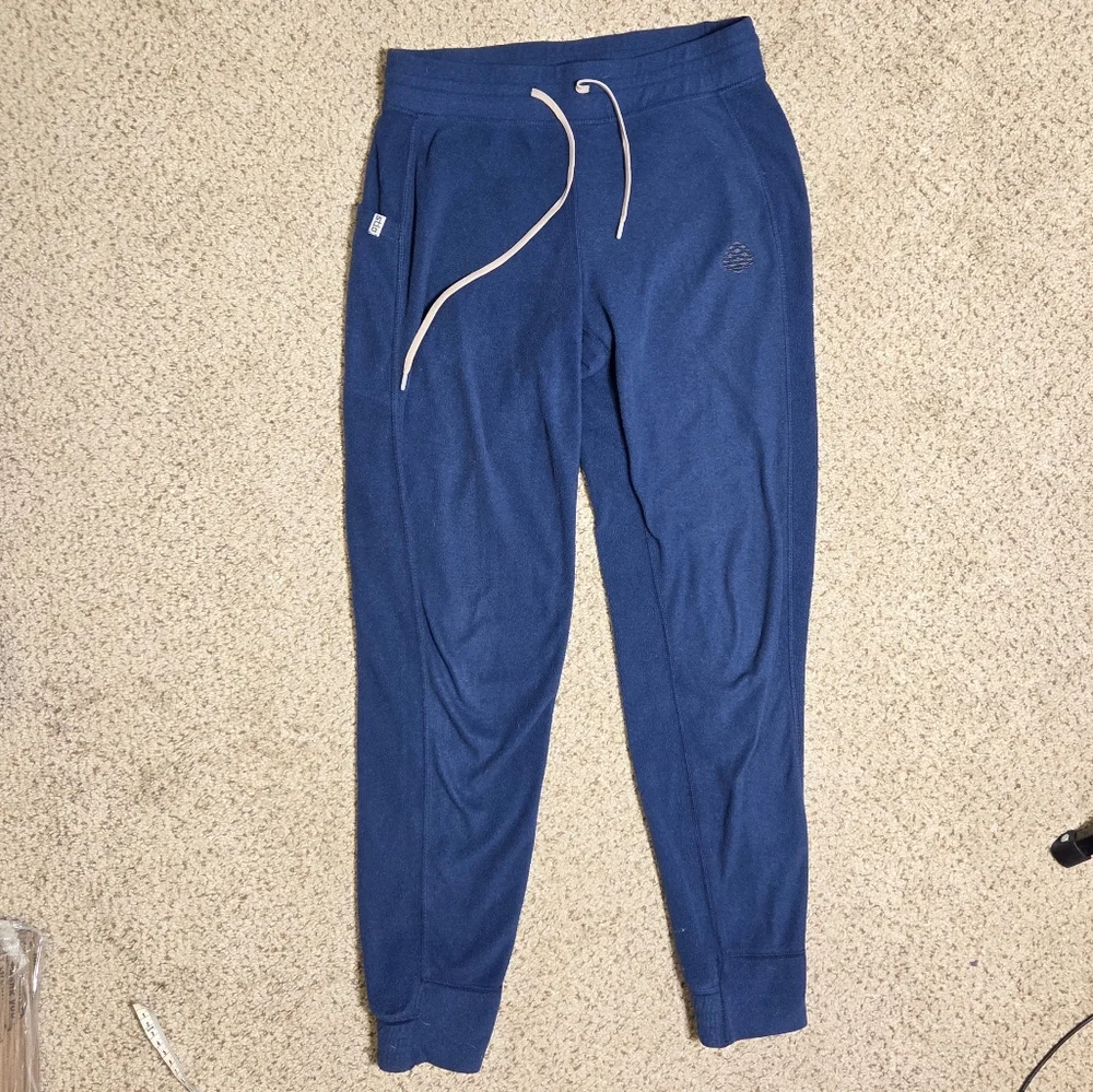 Stio Women's Turpin Fleece Jogger Pants Size Small Style # 1031 Royal Blue - Picture 2 of 10
